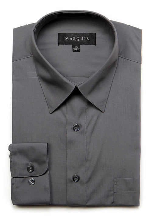 Marquis Classic Fit Dress Shirt - Charcoal