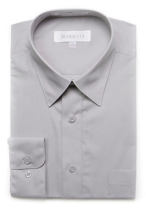 Marquis Classic Fit Dress Shirt - Silver